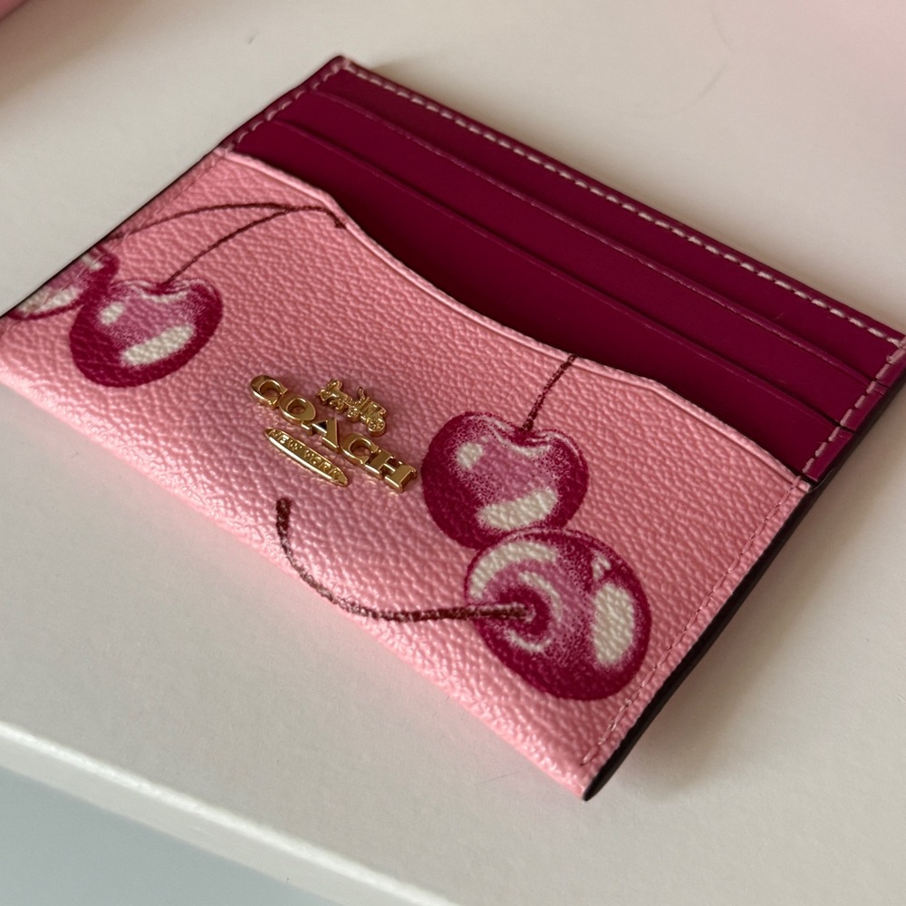 Coach Cherry wallet